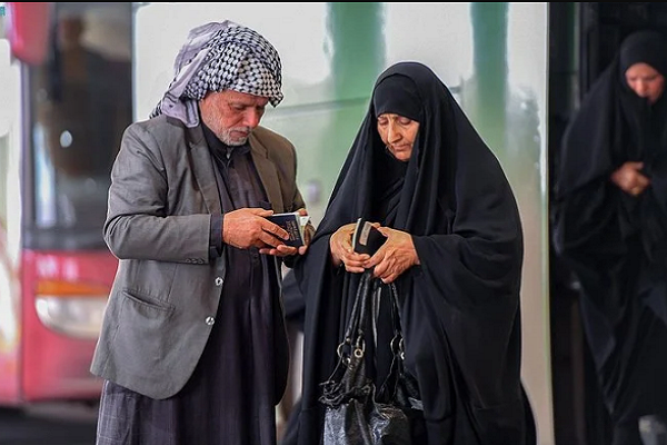 Iraqi Umrah pilgrims