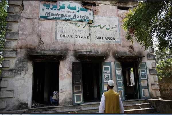 Islamic school attacked in India
