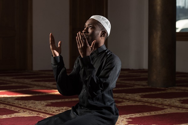Saying prayers