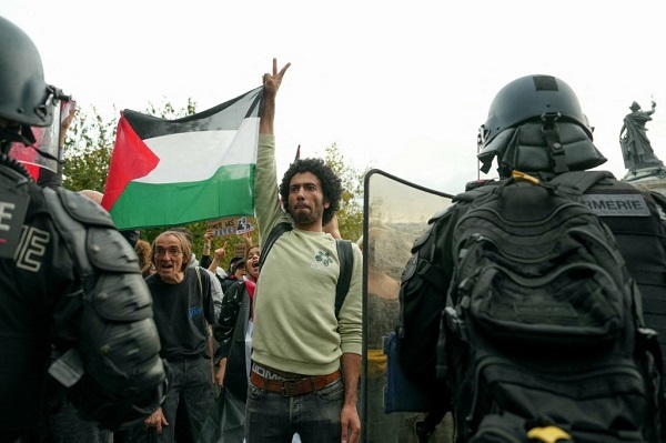 Pro-Palestine rally in Paris