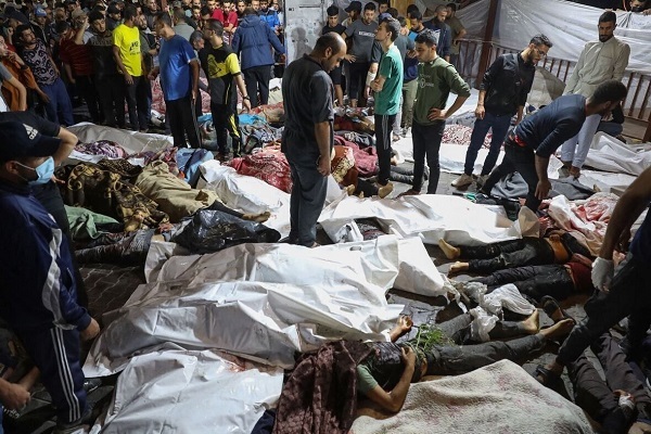 Palestinians martyred in Israeli attack on hospital in Gaza