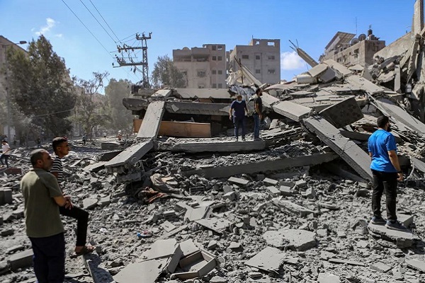 Gaza under Israeli attack
