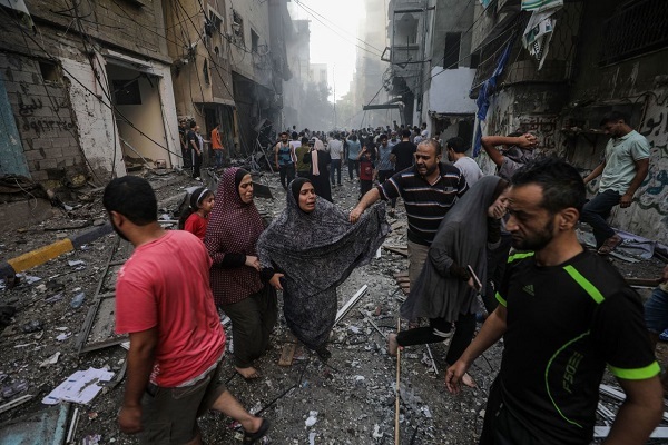 Gaza under Israeli attack