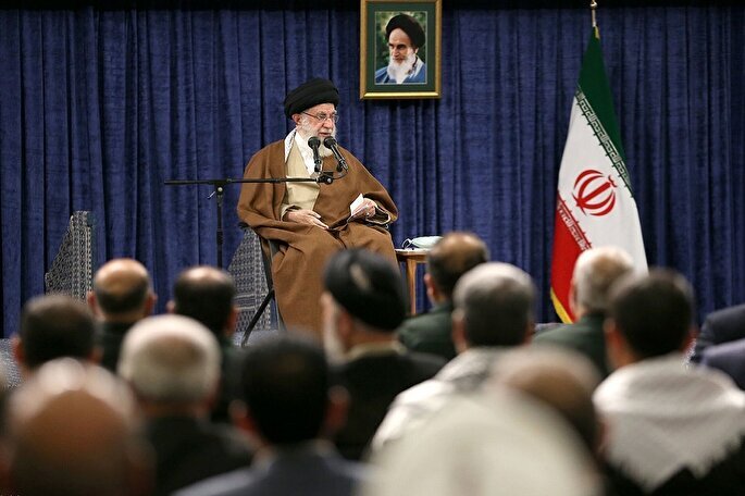 Leader of the Islamic Revolution Ayatollah Seyed Ali Khamenei