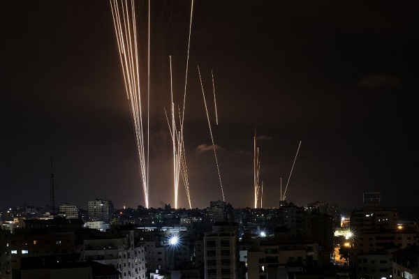Palestinians' rockets launched from Gaza
