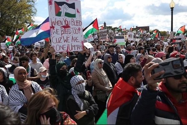 Pro-Palestine rally