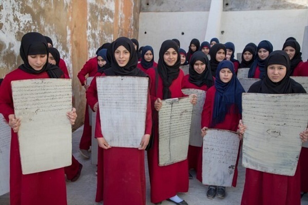 Quran learners in Morocco