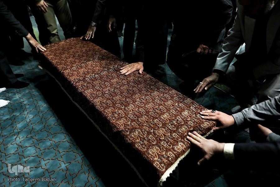 Funeral of a deceased person