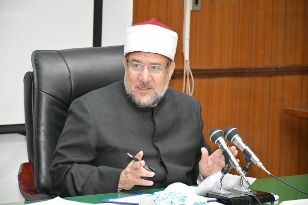 Egypt’s Awqaf minister Mohamed Mukhtar Gomaa