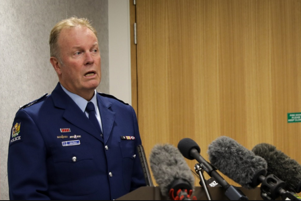 New Zealand Police Superintendent John Price