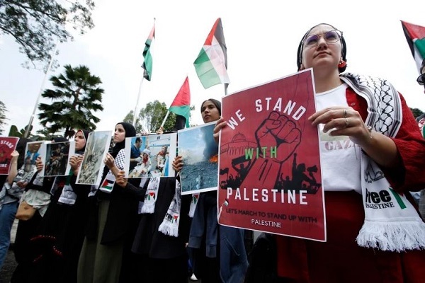 Pro-Palestine rally