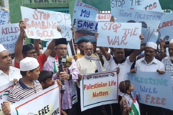 Pro-Palestine rally