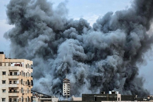 Israeli bombing of residential areas in Gaza