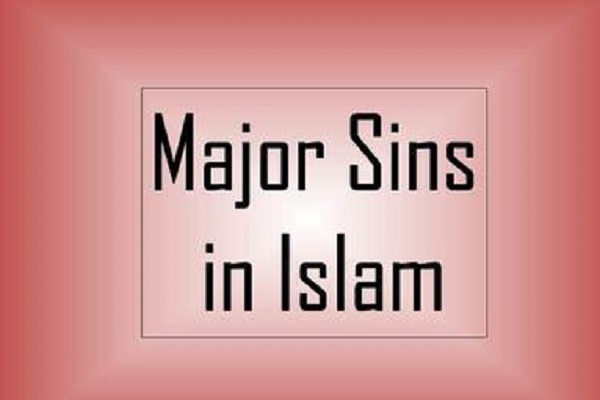 major sins in Islam