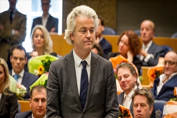 Anti-Islam Dutch politician Geert Wilders