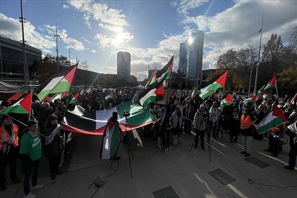 Pro-Palestine rally in Europe