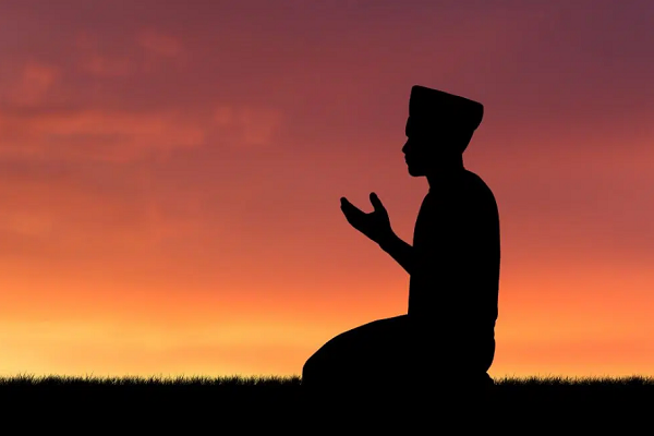 Saying prayers
