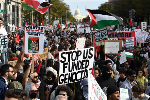 Worldwide Desaturations Call for End to Atrocities in Gaza