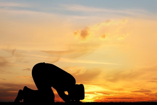 Saying prayers