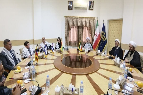 Ambassadors of four Latin American countries visit Al-Mustafa International University in Qom