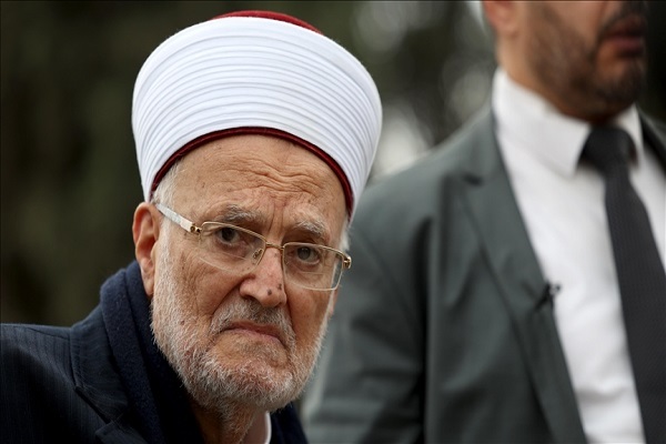 Al-Aqsa Mosque preacher Sheikh Akrama Sabri