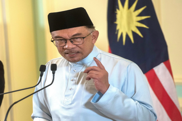 Malaysian Prime Minister Anwar Ibrahim