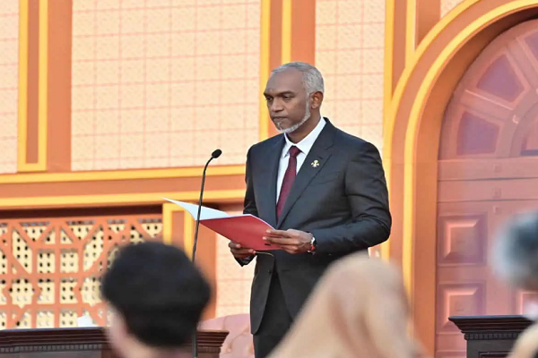 President of the Maldives Mohamed Muizzu