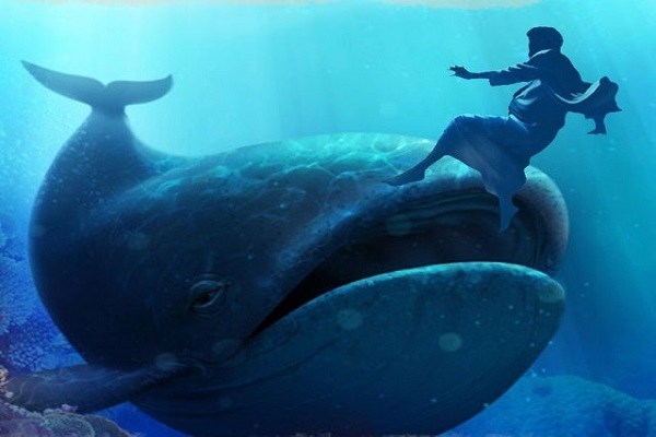 Prophet Yunus (AS) swallowed by a whale