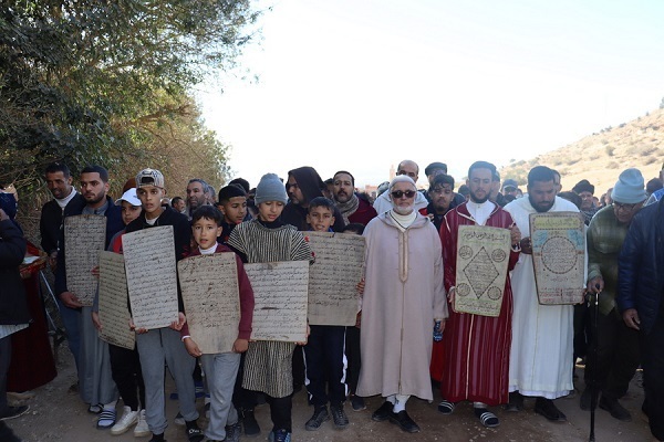 Morocco Quran Memorizers Pray for Rain in Traditional Ritual