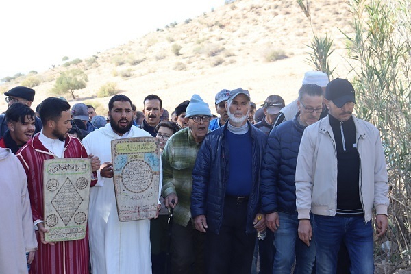 Morocco Quran Memorizers Pray for Rain in Traditional Ritual  