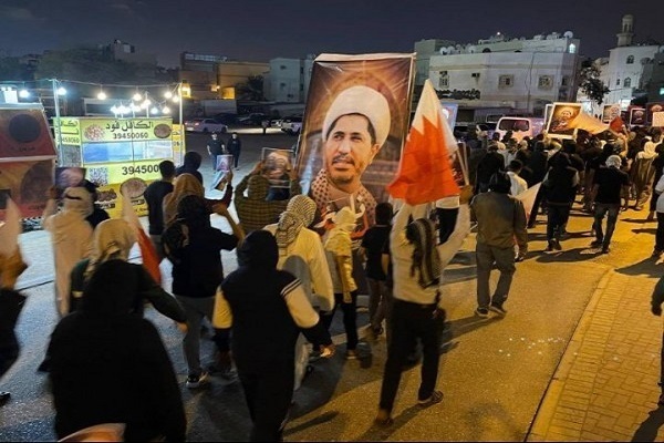 Bahraini demonstrators call for release of Sheikh Ali Salman
