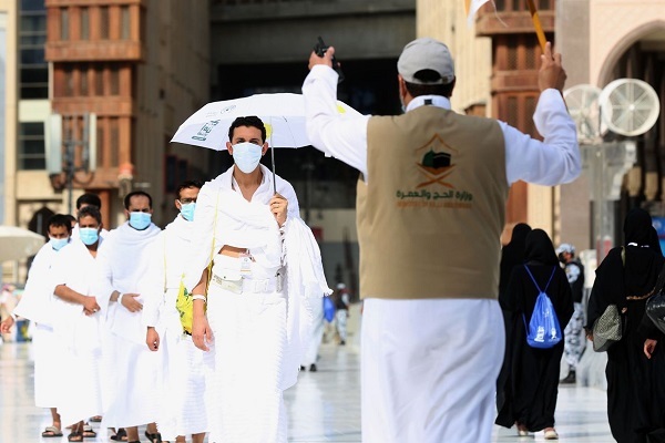 Face mask recommended during Umrah Pilgrimage