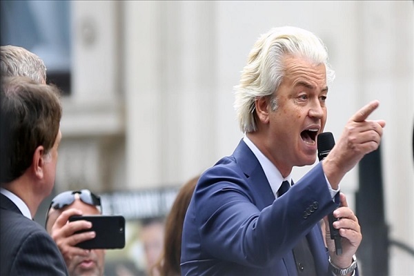 Anti-Muslim Dutch politician Geert Wilders