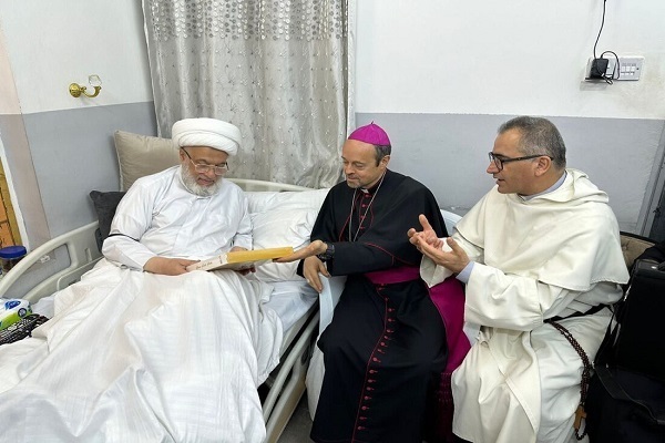 Senior Iraqi Cleric Underlines Support Palestine in Meeting with Vatican Delegation