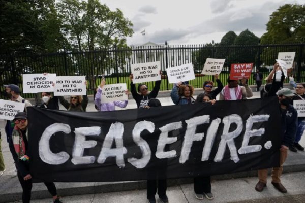 Pro-Palestine rally in Washington, DC