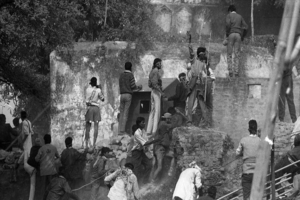 Demolition of Babri Mosque in India