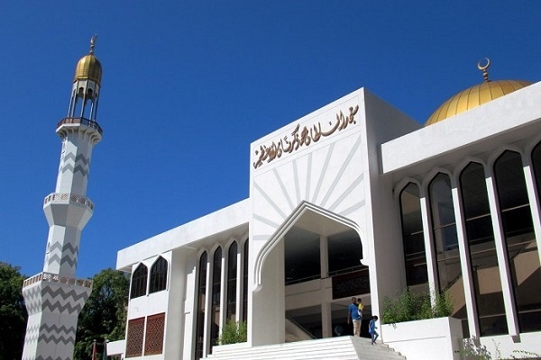 A mosque in capital of Maldives