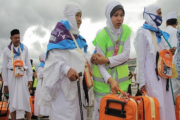 Indonesian Hajj pilgrims
