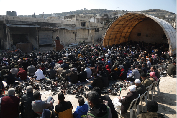 Villagers Launch Campaign to Fund Rebuilding Mosque in Syria after It Was Destroyed in Earthquake
