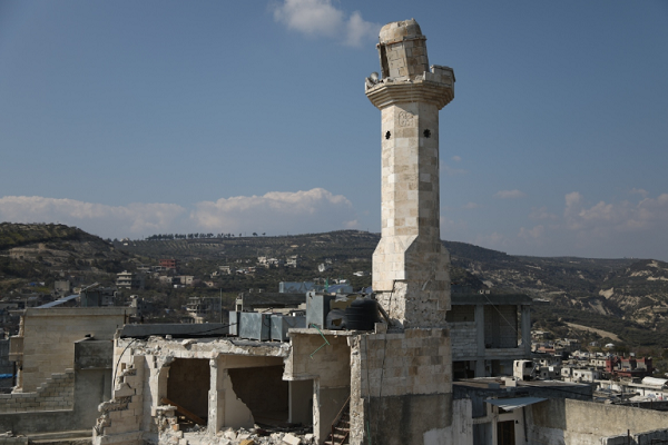 Villagers Launch Campaign to Fund Rebuilding Mosque in Syria after It Was Destroyed in Earthquake