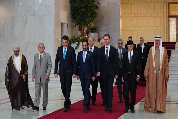 Arab Delegation Visits Damascus