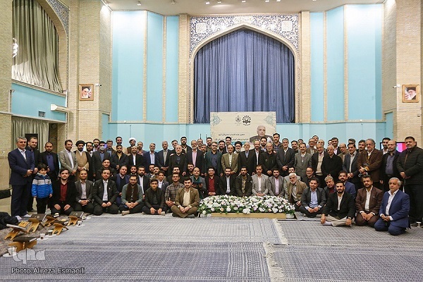 Quranic circle attended by a number of top Quranic figures of Iran