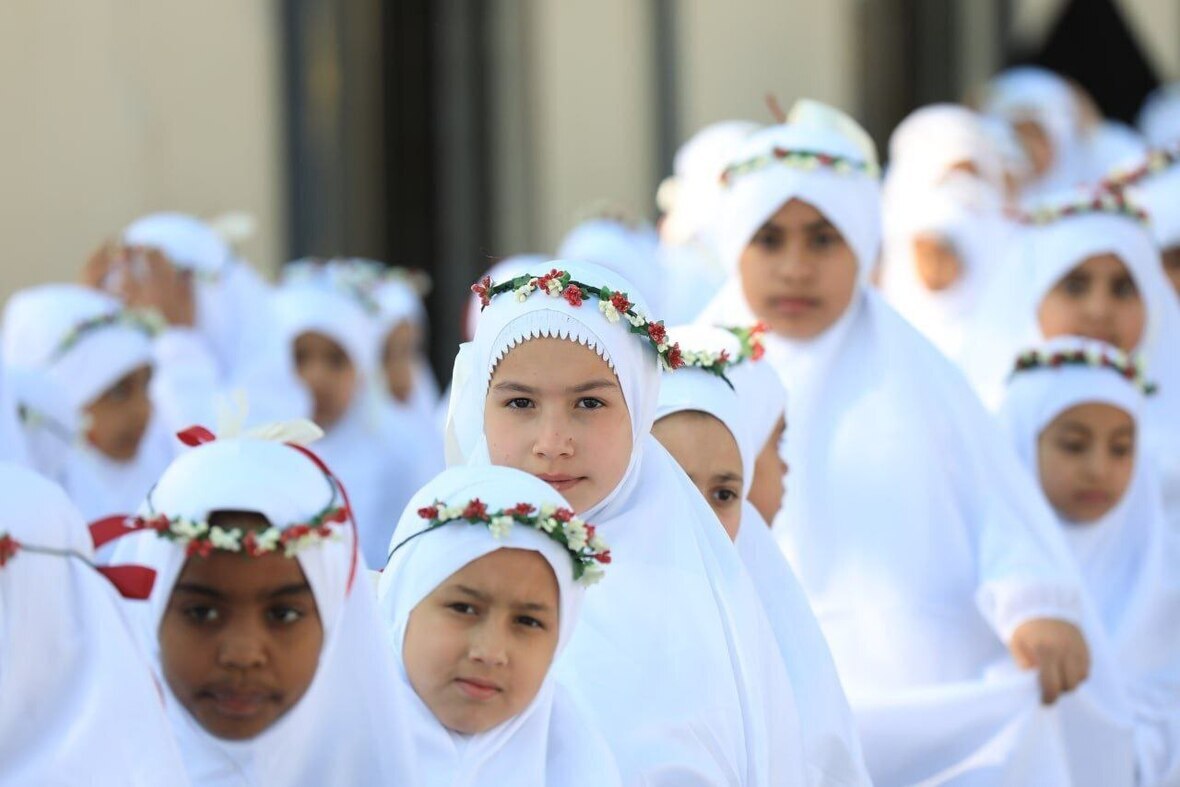 Takleef celebration for girls in Karbala