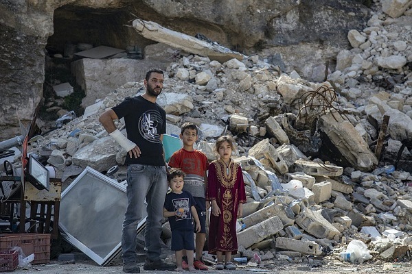 Palestinian home demolished by Israeli regime forces