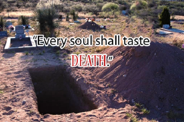 Every soul shall taste death.
