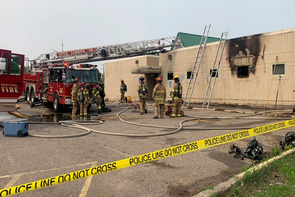 Mosque arson in Minnesota