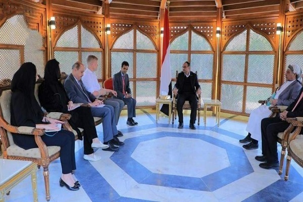 President of the Supreme Political Council in Yemen Mahdi Al-Mashat, UN envoy Hans Grundberg discuss latest developments in Yemen.