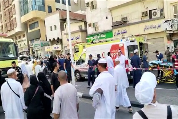 Fire breaks out in hotel in Mecca