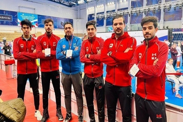 Iraqi fencing team