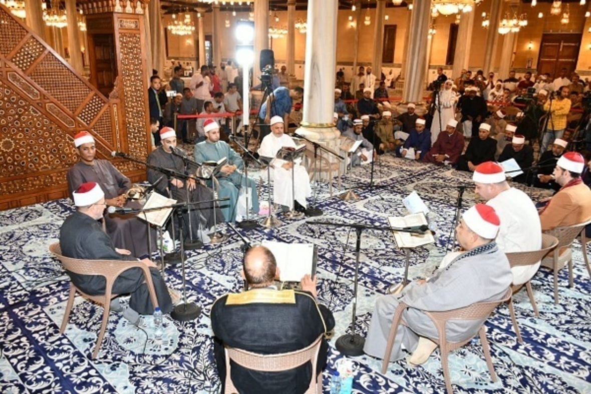 Quranic program at Egyptian mosque